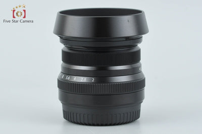 【中古】FUJIFILM 富士フイルム XF 35mm f/2 R WR ブラック