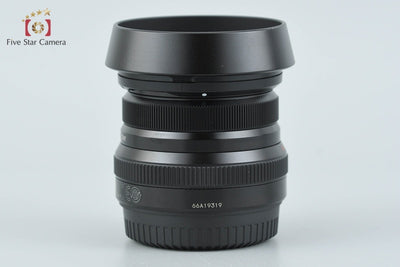 【中古】FUJIFILM 富士フイルム XF 35mm f/2 R WR ブラック