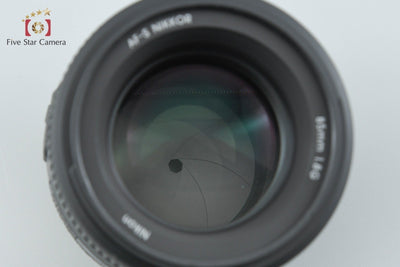 【中古】Nikon ニコン AF-S NIKKOR 85mm f/1.8 G