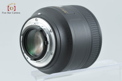 【中古】Nikon ニコン AF-S NIKKOR 85mm f/1.8 G