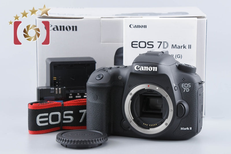 【中古】Canon キヤノン EOS 7D Mark II デジタル一眼レフカメラ 元箱付き