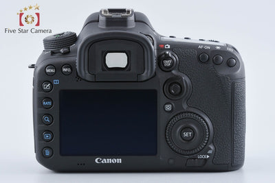 【中古】Canon キヤノン EOS 7D Mark II デジタル一眼レフカメラ 元箱付き