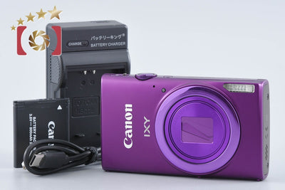 【中古】Canon キヤノン IXY 630 パープル コンパクトデジタルカメラ