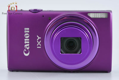 【中古】Canon キヤノン IXY 630 パープル コンパクトデジタルカメラ