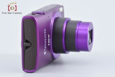 【中古】Canon キヤノン IXY 630 パープル コンパクトデジタルカメラ