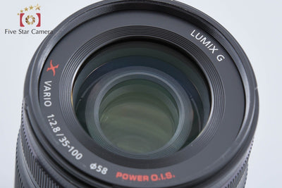 【中古】Panasonic パナソニック LUMIX G VARIO 35-100mm f/2.8 POWER O.I.S. H-HS35100