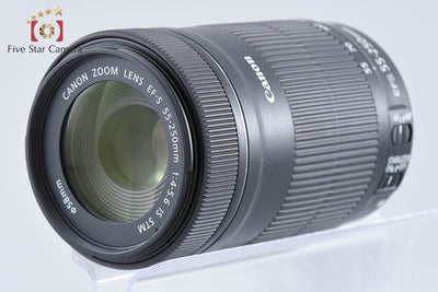 【中古】Canon キヤノン EF-S 55-250mm f/4-5.6 IS STM