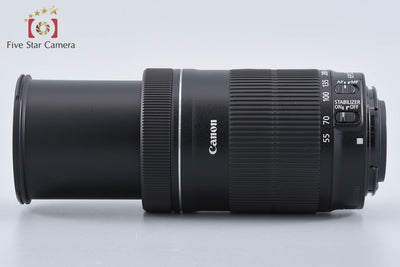 【中古】Canon キヤノン EF-S 55-250mm f/4-5.6 IS STM