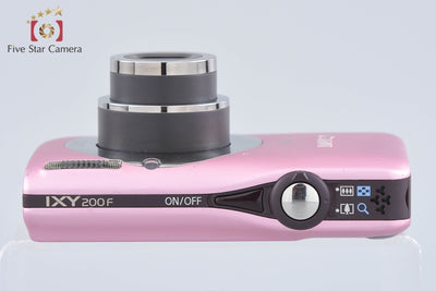 【中古】Canon キヤノン IXY 200F ピンク コンパクトデジタルカメラ