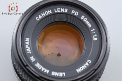 【中古】Canon キヤノン New FD 50mm f/1.8