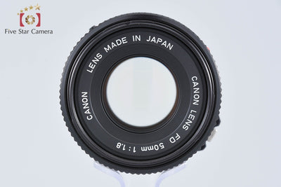 【中古】Canon キヤノン New FD 50mm f/1.8