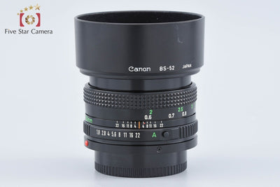 【中古】Canon キヤノン New FD 50mm f/1.8