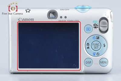 【中古】Canon キヤノン IXY DIGITAL 110 IS ブルー コンパクトデジタルカメラ