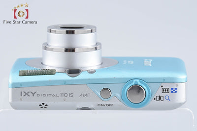 【中古】Canon キヤノン IXY DIGITAL 110 IS ブルー コンパクトデジタルカメラ