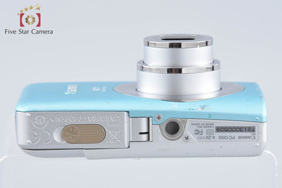 【中古】Canon キヤノン IXY DIGITAL 110 IS ブルー コンパクトデジタルカメラ