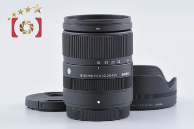 【中古】SIGMA シグマ 18-50mm f/2.8 DC DN Contemporary 富士フイルムXマウント用