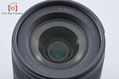 【中古】SIGMA シグマ 18-50mm f/2.8 DC DN Contemporary 富士フイルムXマウント用
