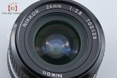 【中古】Nikon ニコン Ai-S NIKKOR 24mm f/2.8