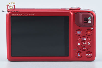 【中古】Canon キヤノン PowerShot SX600 HS レッド コンパクトデジタルカメラ 元箱付き