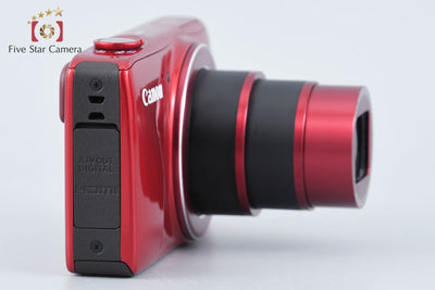 【中古】Canon キヤノン PowerShot SX600 HS レッド コンパクトデジタルカメラ 元箱付き