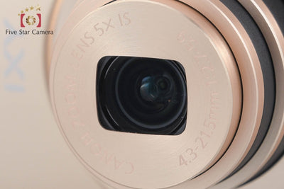 【中古】Canon キヤノン IXY 430F ゴールド コンパクトデジタルカメラ