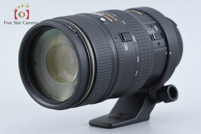 【中古】Nikon ニコン AF NIKKOR 80-400mm f/4.5-5.6 D ED VR 元箱付き