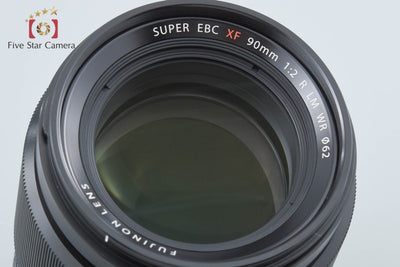 【中古】FUJIFILM 富士フイルム XF 90mm f/2 R LM WR