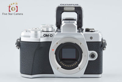 【中古】OLYMPUS オリンパス OM-D E-M10 Mark III EZ ダブルズームキット シルバー シャッター回数僅少
