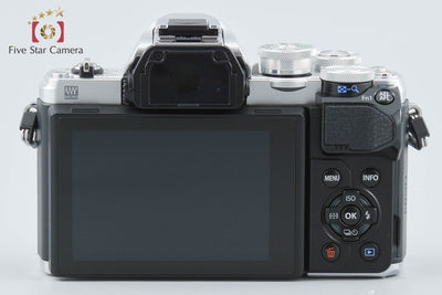【中古】OLYMPUS オリンパス OM-D E-M10 Mark III EZ ダブルズームキット シルバー シャッター回数僅少