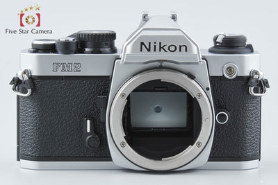 【中古】Nikon ニコン ニュー FM2 後期 シルバー フィルム一眼レフカメラ 元箱付き