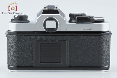 【中古】Nikon ニコン ニュー FM2 後期 シルバー フィルム一眼レフカメラ 元箱付き
