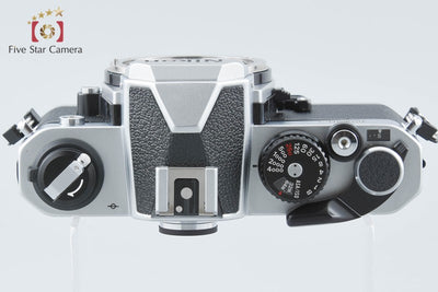 【中古】Nikon ニコン ニュー FM2 後期 シルバー フィルム一眼レフカメラ 元箱付き