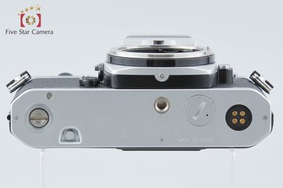 【中古】Nikon ニコン ニュー FM2 後期 シルバー フィルム一眼レフカメラ 元箱付き