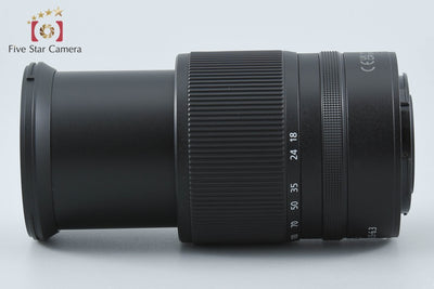【中古】Nikon ニコン NIKKOR Z DX 18-140mm f/3.5-6.3 VR