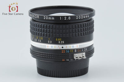【中古】Nikon ニコン Ai-S NIKKOR 20mm f/2.8