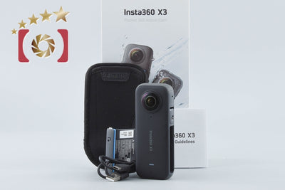 【中古】Arashi Vision 嵐ビジョン insta360 X3 360度アクションカメラ 元箱付き