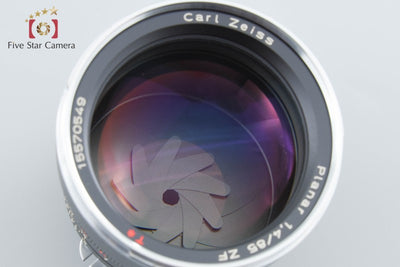 【中古】Carl Zeiss カールツァイス Planar 85mm f/1.4 ZF T* ニコン用