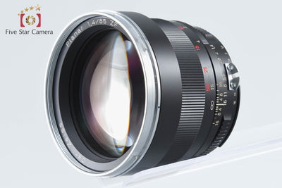 【中古】Carl Zeiss カールツァイス Planar 85mm f/1.4 ZF T* ニコン用