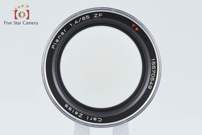 【中古】Carl Zeiss カールツァイス Planar 85mm f/1.4 ZF T* ニコン用