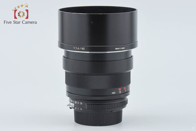【中古】Carl Zeiss カールツァイス Planar 85mm f/1.4 ZF T* ニコン用