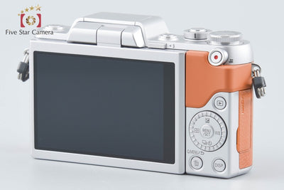 【中古】Panasonic パナソニック LUMIX DMC-GF7 ブラウン + G VARIO 12-32mm f/3.5-5.6 ASPH. MEGA O.I.S. H-FS12032 シャッター回数僅少