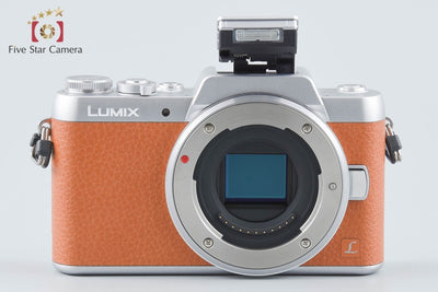 【中古】Panasonic パナソニック LUMIX DMC-GF7 ブラウン + G VARIO 12-32mm f/3.5-5.6 ASPH. MEGA O.I.S. H-FS12032 シャッター回数僅少