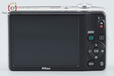 【中古】Nikon ニコン COOLPIX L26 シルバー コンパクトデジタルカメラ