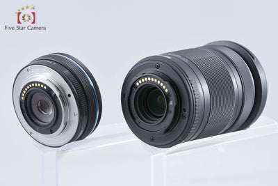 【中古】OLYMPUS オリンパス PEN E-P7 EZ ダブルズームキット シルバー シャッター回数僅少 元箱付き