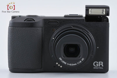【中古】RICOH リコー GR DIGITAL IV ブラック コンパクトデジタルカメラ シャッター回数僅少