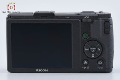 【中古】RICOH リコー GR DIGITAL IV ブラック コンパクトデジタルカメラ シャッター回数僅少