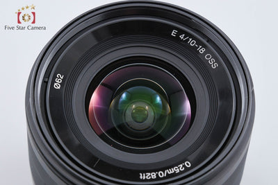 【中古】SONY ソニー E 10-18mm f/4 OSS SEL1018
