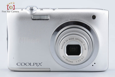【中古】Nikon ニコン COOLPIX A100 シルバー コンパクトデジタルカメラ