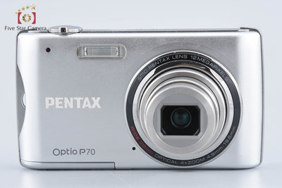 【中古】PENTAX ペンタックス Optio P70 シルバー コンパクトデジタルカメラ