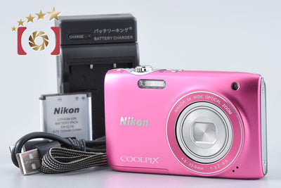 【中古】Nikon ニコン COOLPIX S3100 フレッシュピンク コンパクトデジタルカメラ